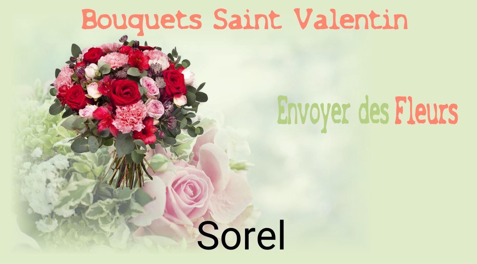 Roses de Saint-Valentin livrées à Sorel